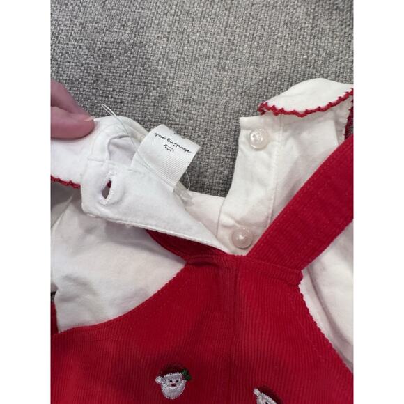 Starting Out Baby Girls Embroidered Santa Jumper & Undershirt 6 Months NEW - Picture 9 of 9